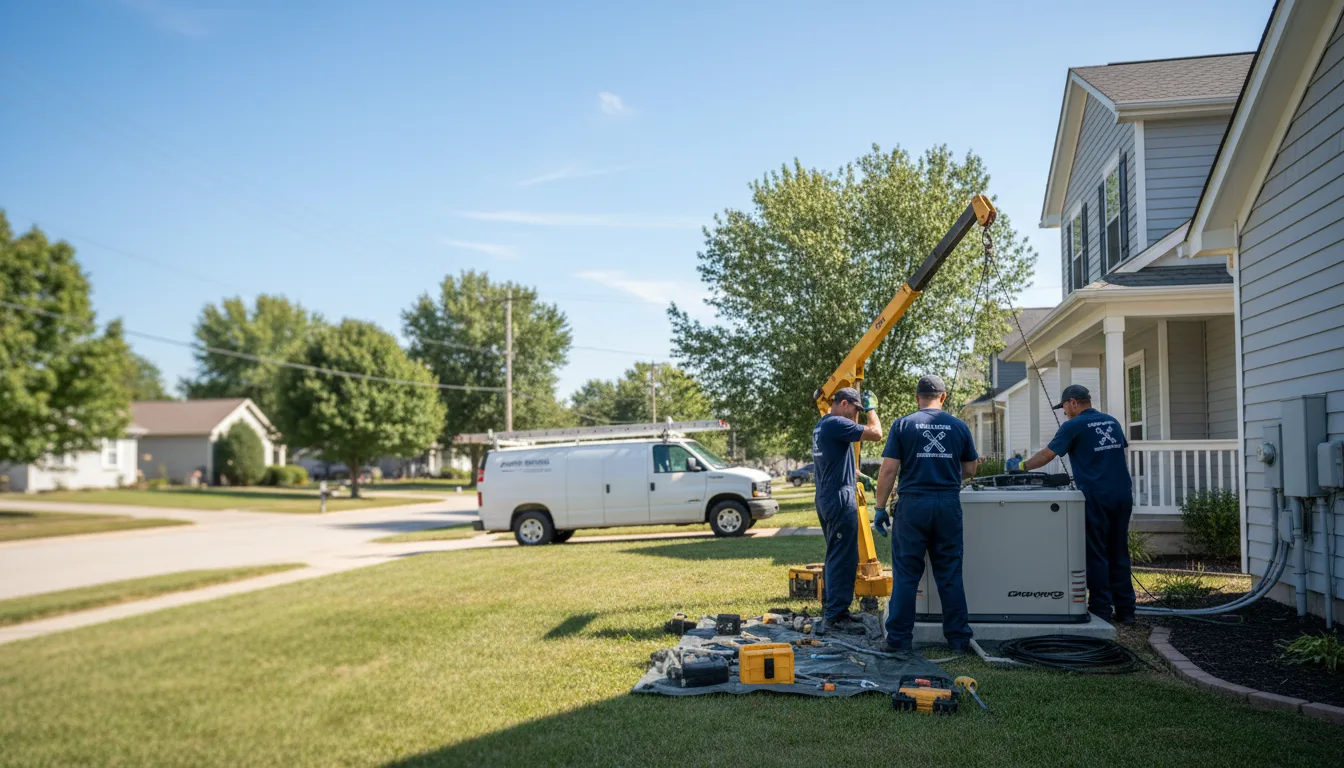 Generator Installation in Taylorstown, PA near me